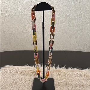 Cato Fashions Multicolor Chain Necklace